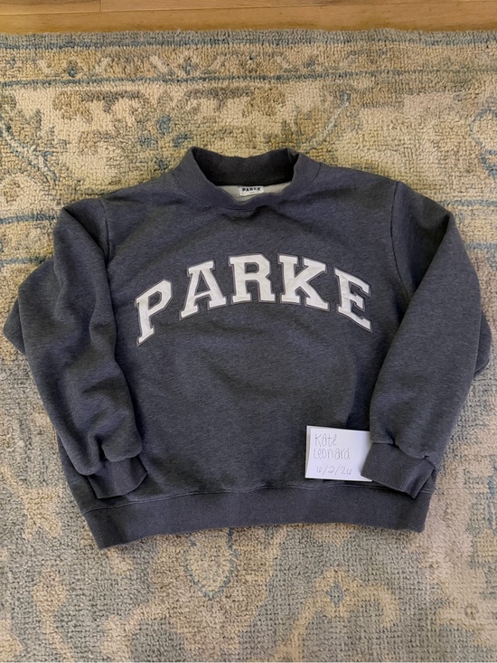 Parke Sweaters - Parke Women's Dark Gray Crewneck Sweatshirt